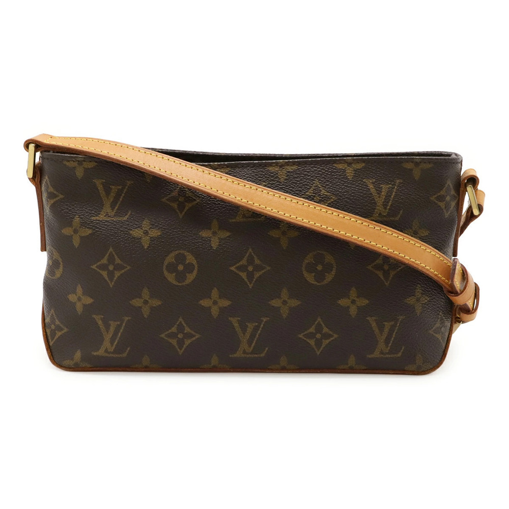 LOUIS VUITTON Monogram Trotteur Shoulder Bag Crossbody